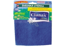 Clanax Švédska utierka mikrovlákno 30 x 30 cm, 205 g 1 kus