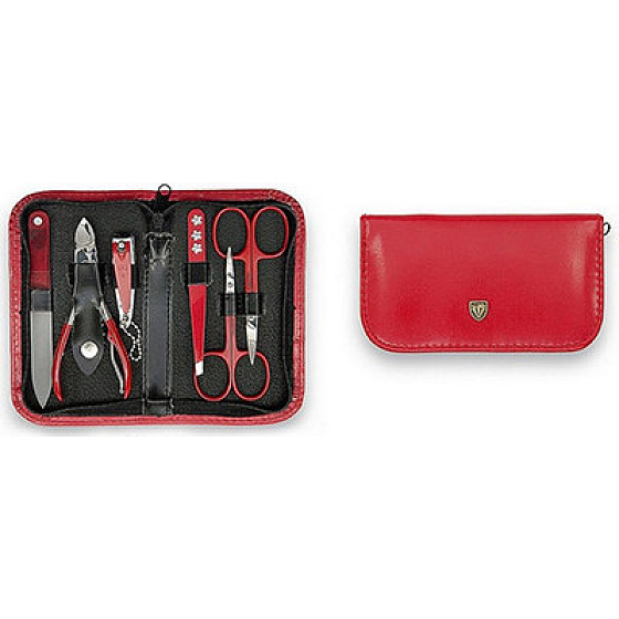 Kellermann 3 Swords Luxusná manikúra 6 dielna Red BL 7831 FN