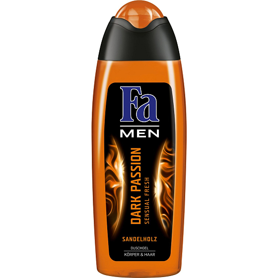 Fa Men Dark Passion sprchový gél na telo a vlasy pre mužov 250 ml