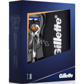 Gillette Fusion ProGlide Flexball holiaci strojček + bavlnený uterák, kozmetická sada, pre mužov