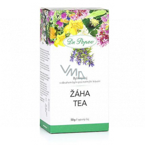Dr. Popov Zha čaj bylinný čaj pre normálnu činnosť tráviaceho systému a čriev, nadúvanie 50 g
