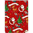 Ditipo Darčekový baliaci papier 70 x 200 cm Vianočný Luxusné červený Merry Christmas