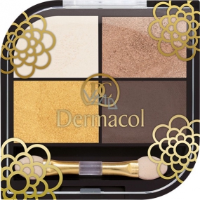 Dermacol Quatro Eyeshadow očné tiene 01 8 g