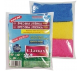 Clanax Sonic švédska utierka mikrovlákno 30 x 30 cm 180 g / m2 3 kusy