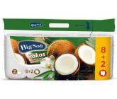 Big Soft Coconut Parfumed Toaletný papier biely 200 ks 2 vrstvy 10 ks