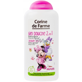 Corine de Farmu Disney Minnie Mouse 2v1 šampón na vlasy a sprchový gél pre deti 250 ml