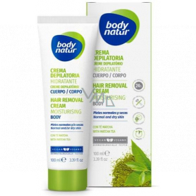 Body Natur Matcha Tea Depilačný telový krém 100 ml