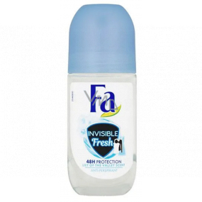 Fa Invisible Fresh Lily of the Valley Scent 48h guličkový antiperspirant dezodorant roll-on pre ženy 50 ml