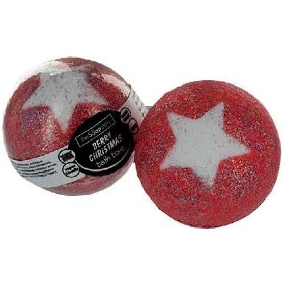 The Soap Story Berry Christmas vianočná šumivá bomba do kúpeľa 120 g