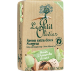 Le Petit Olivier Mandlový olej extra jemné toaletní mýdlo s přírodními extrakty 250 g