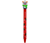 Colorino Gumové pero Vianočný sob červený modrá náplň 0,5 mm