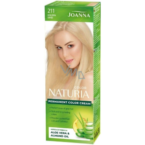 Joanna Naturia farba na vlasy s mliečnymi proteínmi 211 Golden Sand