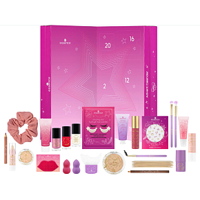 Essence Santa´s Sweetest Surprises adventný kalendár 2024, kozmetická sada pre ženy