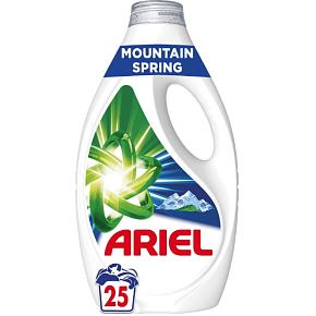 Ariel Mountain Spring tekutý prací gel pre čisté a voňavé prádlo bez škvŕn 25 dávok 1,125 l