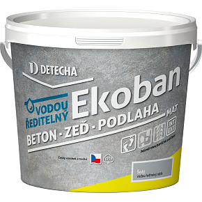 Detecha Ekoban farba na drevo i betón, šedá, 5 kg