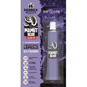Den Braven Mamut Glue Clear 100 % UV Exteriér transparentné lepidlo, 25 ml