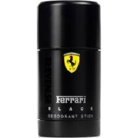 Ferrari Black dezodorant stick pre mužov 75 ml