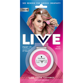 Schwarzkopf Live Paint It! umývateľná krieda na vlasy Pink Crush 3,5 g Schwarzkopf Live Paint It! umývateľná krieda na vlasy Pink Crush 3,5 g