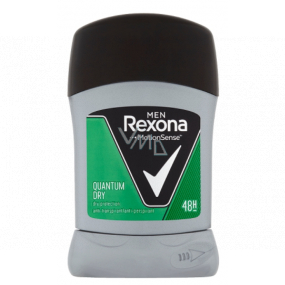 Rexona Men Quantum Dry antiperspirant dezodorant stick pre mužov 50 ml