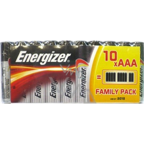 Energizer AAA LR03 1,5 V rodinné balenie 10 batérií