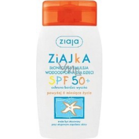 Ziaja Ziajka Baby SPF 50 + mlieko na opaľovanie pre deti veľmi vysoká ochrana 125 ml