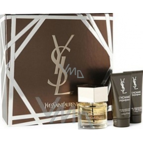 Yves Saint Laurent L Homme toaletná voda 60 ml + Sprchový gél 50 ml + voda po holení 50 ml, darčeková sada