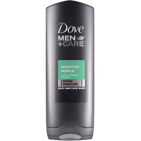 Dove Men + Care Sensitive Shield 2v1 sprchový gél pre mužov 250 ml