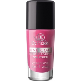 Dermacol One Coat Extreme Coverage Nail Polish Lak na nechty 110 10 ml