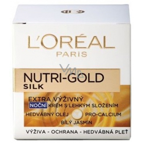 Loreal Paris Nutri-Gold Silk extra výživný nočný krém 50 ml