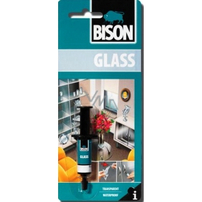 Bison Glas lepidlo na sklo možno použiť aj v kombinácii s kovmi 2 ml
