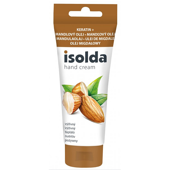 Isolda Keratín s mandľovým olejom výživný krém na ruky 100 ml