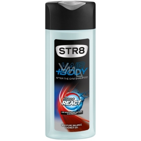 Str8 Hydro React sprchový gél na vlasy a telo pre mužov 400 ml