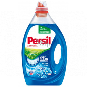 Persil Deep Clean Freshness by Silan tekutý prací gél na biele a stálofarebné prádlo 50 dávok 2,5 l