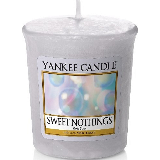 Yankee Candle Sweet Nothings - Sladké nič vonná sviečka votívny 49 g