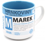 Nekupto Hrnkoviny Hrnček s menom Marek 0,4 litra