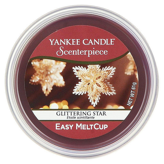 Yankee Candle Glittering Star - Žiarivá hviezda Scenterpiece vonný vosk do elektrickej aromalampy 61 g