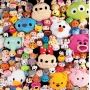 Disney TSUM TSUM Me lesk na pery + lak na nechty, kozmetická súprava pre deti