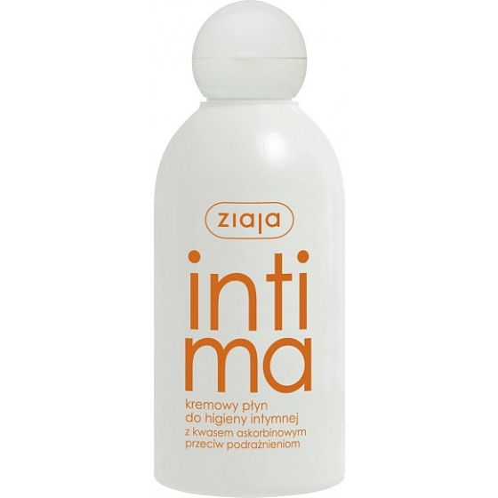 Ziaja Intima Kyselina askorbová krémová intímna hygiena proti podráždeniu 200 ml