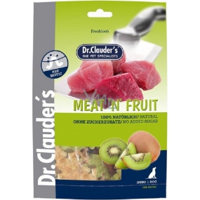 Dr. Clauders Meat Fruit Kuracie mäso a kiwi sušené mäso pre psov 80 g