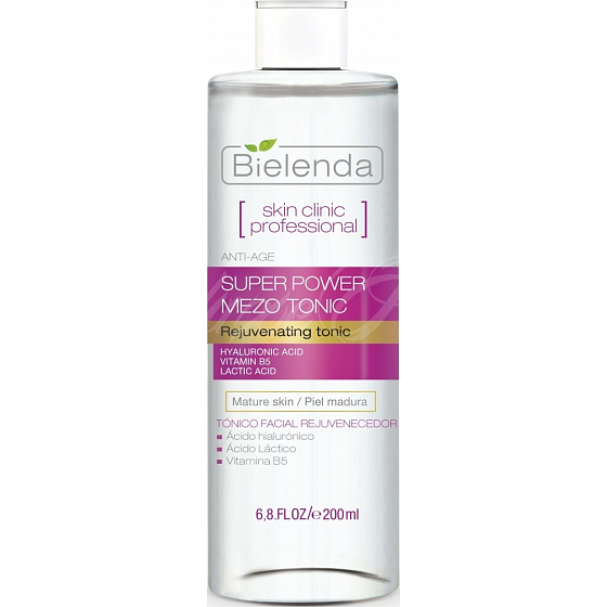 Bielenda Skin Clinic Professional omladzujúce pleťové tonikum 200 ml