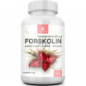 Allnature Forskolin Premium Forte 400 mg doplnok stravy pre športovcov alebo pri chudnutí 60 tabliet