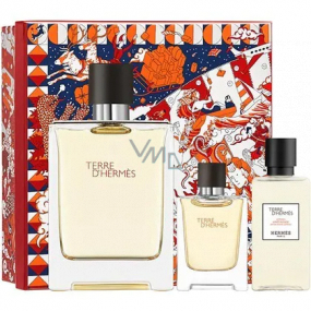 Hermes Terre D Hermes toaletná voda pre mužov 100 ml + toaletná voda 12,5 ml + voda po holení 40 ml, darčeková sada pre mužov