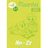 Ditipo Script Písmená od Nn po Zž moderný spôsob nácviku písania písmen 28 strán A5 147 x 210 mm vek 5-7 rokov