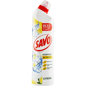 SAVO WC čistič Citrón, 700 ml