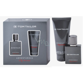 Tom Tailor Adventurous Extreme toaletná voda 30 ml + sprchový gél 100 ml, darčeková súprava pre mužov