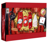 Old Spice Whitewater dezodorant v spreji 150 ml + sprchový gél 3v1 na tvár, telo a vlasy 250 ml + dezodorant 50 ml + voda po holení 100 ml + hracie karty, kozmetická sada pre mužov