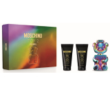 Moschino Toy 2 Pearl parfumovaná voda pre ženy 50 ml + telové mlieko 50 ml + sprchový gél 50 ml, darčeková sada unisex