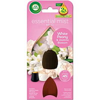 Air Wick Essential Mist Refill White Peony & Jasmine Blossom - Pivoňka a jazmínový kvet osviežovač vzduchu náhradná náplň 20 ml