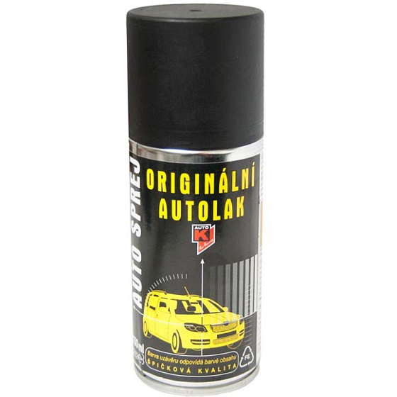 Kwasny Auto-K Color Škoda, originálny autolak v spreji, 0100 biela matná, 150 ml