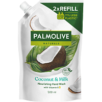 Palmolive Naturals Coconut & Milk tekuté mydlo náhradná náplň 500 ml